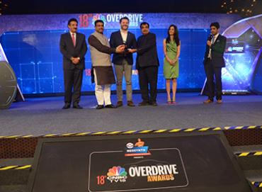 HP Racer and HP Neosynth partners with CNBC TV18 to sponsor Overdrive Awards